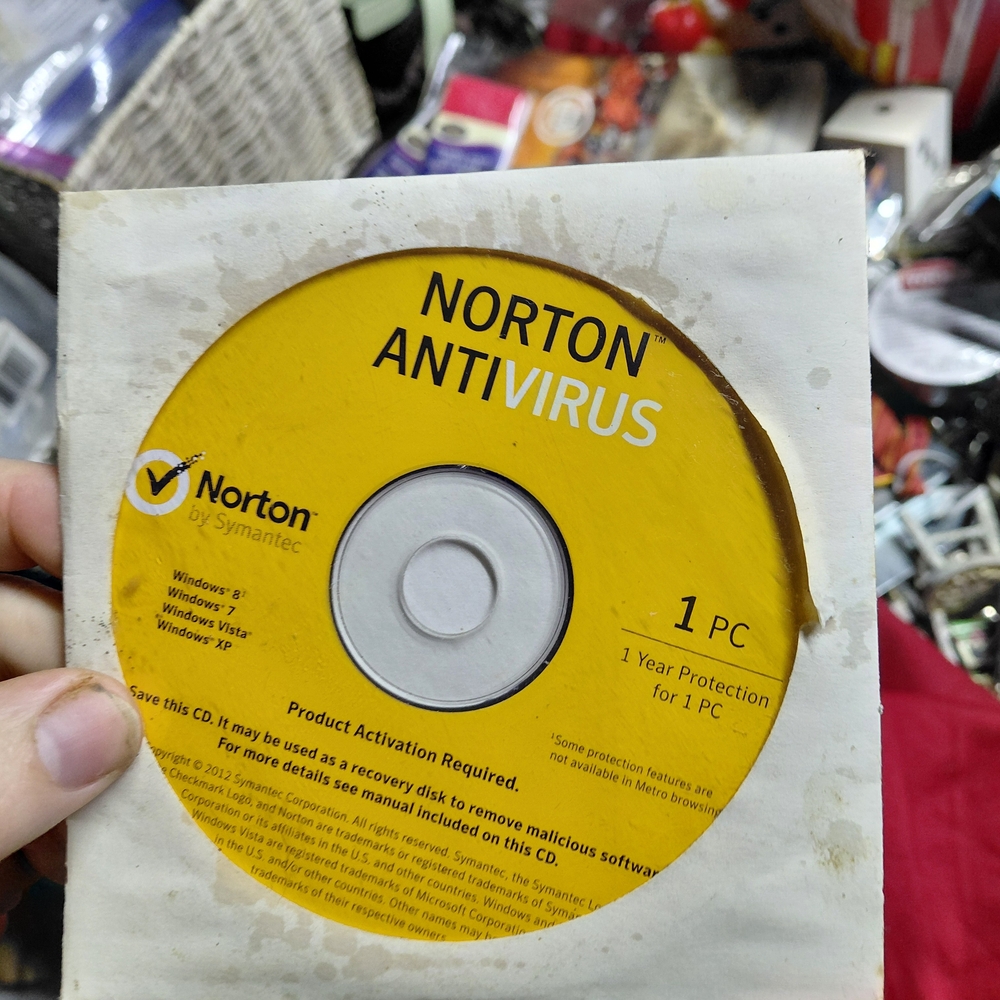 Antivirus CD - Yellow